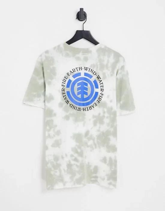 seal back print T-shirt in multi