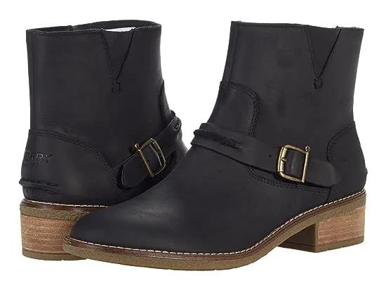 Seaport Storm Buckle Bootie Leather