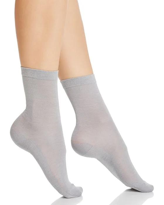 Sensual Silk Anklet Socks