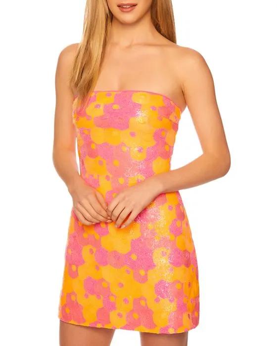 Sequin Tube Mini Dress