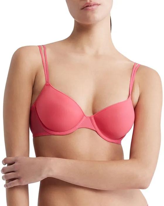 Sheer Marquisette Spacer Demi Bra
