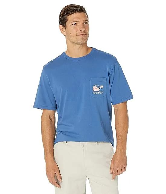 Short Sleeve 2022 Graduation Whale Pocket T-Shirt
