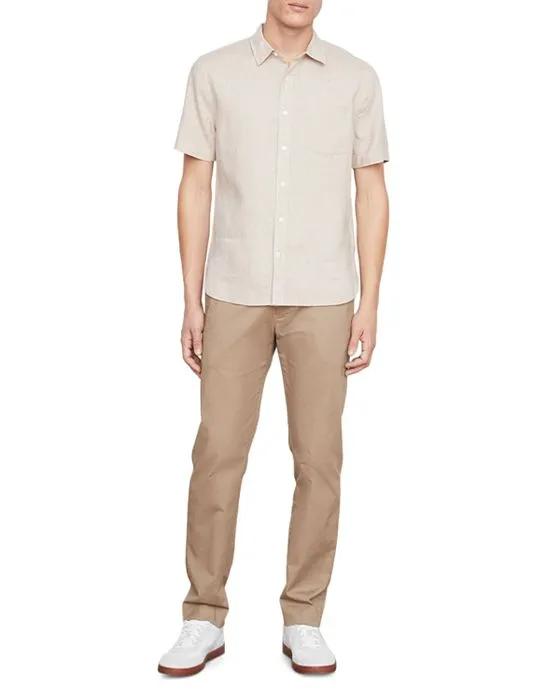 Short Sleeve Linen Shirt