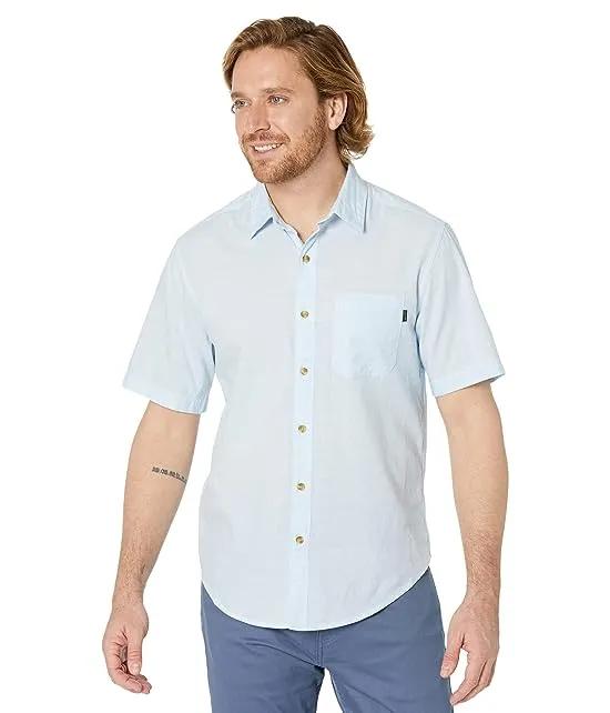 Short Sleeve Modern Fit Supreme Flex Washed Poplin Shirt