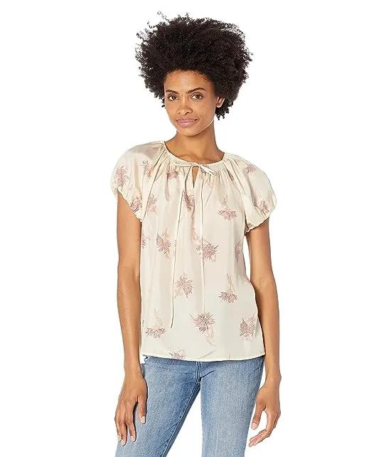 Short Sleeve Nora Floral Blouse
