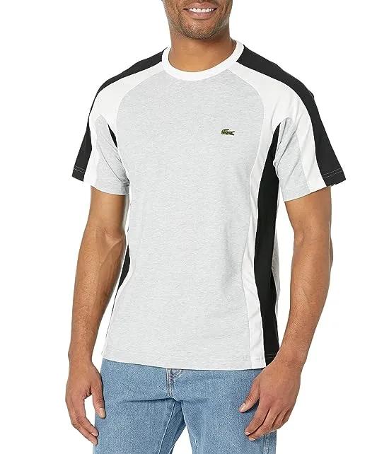 Short Sleeve Regular Fit Color-Blocked T-Shirt