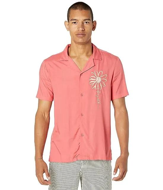 Short Sleeve Shirt with Provencal Graphic