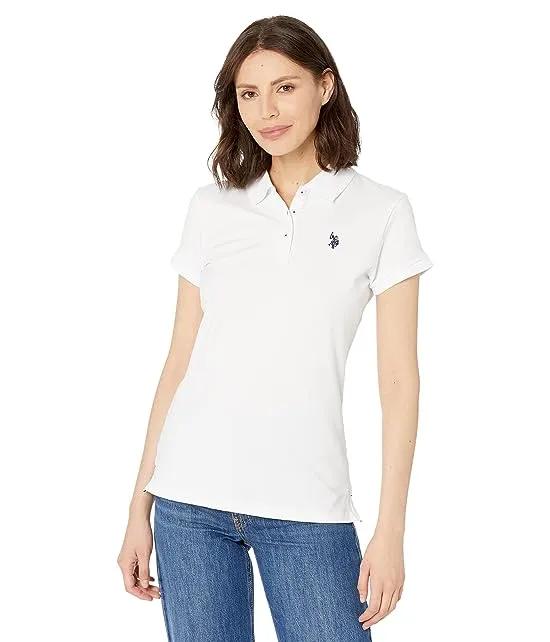 Short Sleeve Small Pony Solid Pique Polo Shirt