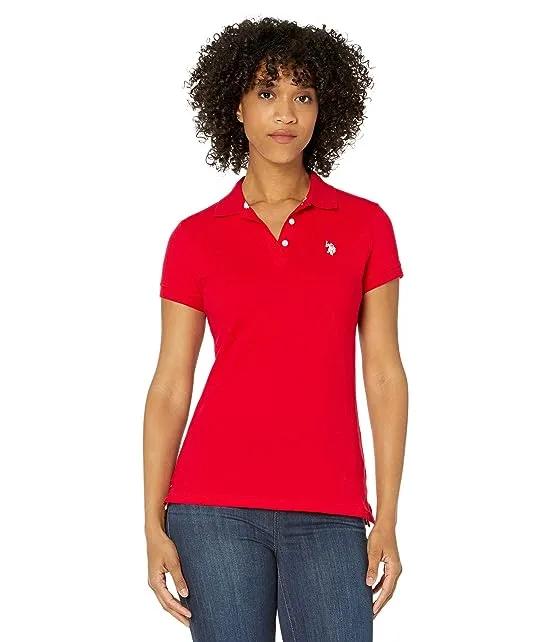 Short Sleeve Small Pony Solid Pique Polo Shirt