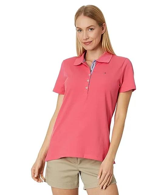 Short Sleeve Solid Polo