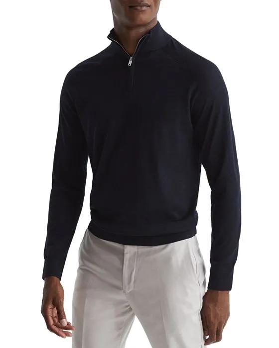 Sierra Slim Fit Quarter Zip Sweater