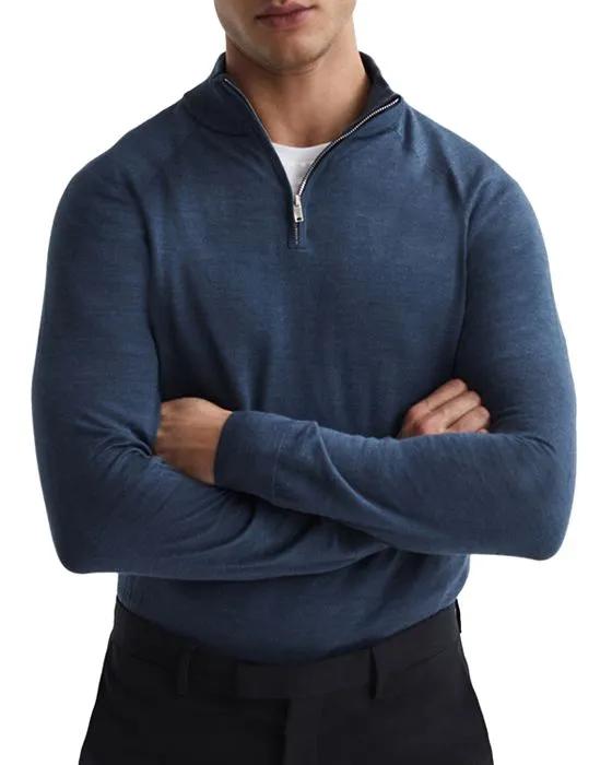 Sierra Slim Fit Quarter Zip Sweater