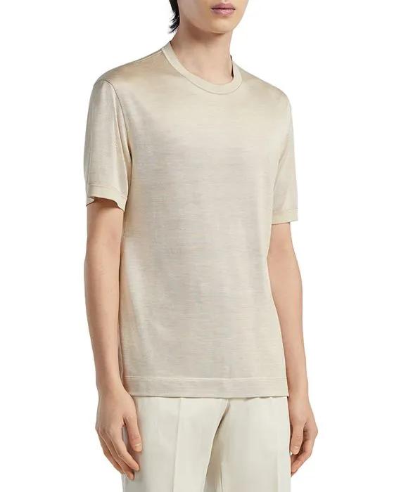 Silk Short Sleeve Tee