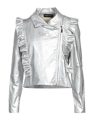 Silver Biker jacket