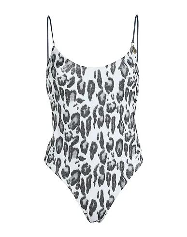 Silver Jersey One-piece swimsuits