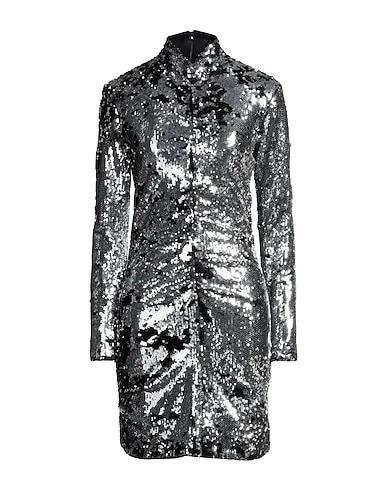 Silver Jersey Sequin dress