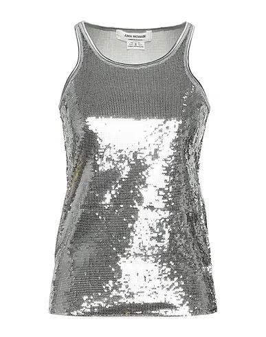 Silver Jersey Top