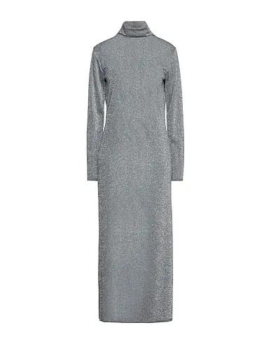 Silver Knitted Long dress