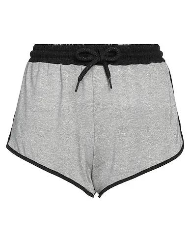 Silver Knitted Shorts & Bermuda