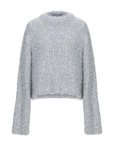 Silver Knitted Sweater