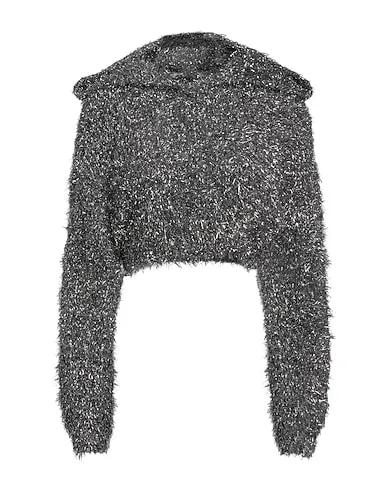 Silver Knitted Sweater