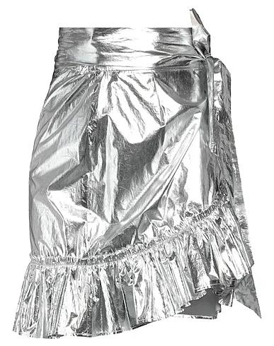 Silver Mini skirt