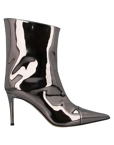 Silver Techno fabric Ankle boot