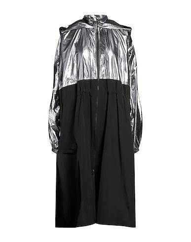 Silver Techno fabric Full-length jacket