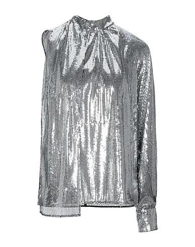 Silver Tulle Blouse