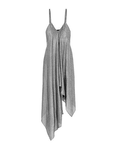Silver Tulle Midi dress