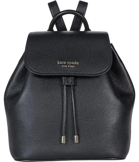 Sinch Pebbled Leather Medium Flap Backpack