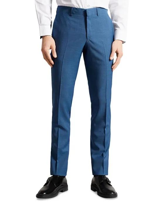 Sioux Navy Sharkskin Suit Trousers