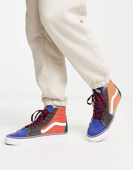 Sk8-Hi sneakers in multi color block