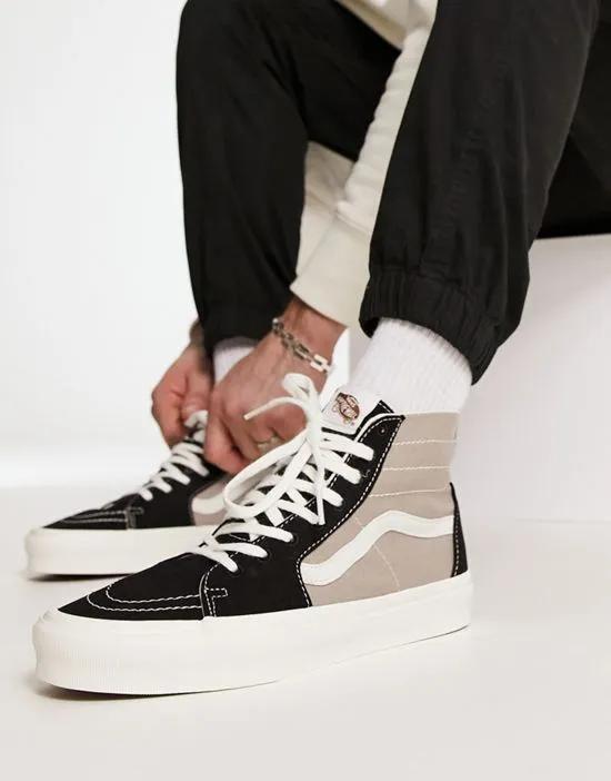 SK8-Hi Theory Tapered sneakers in black and beige