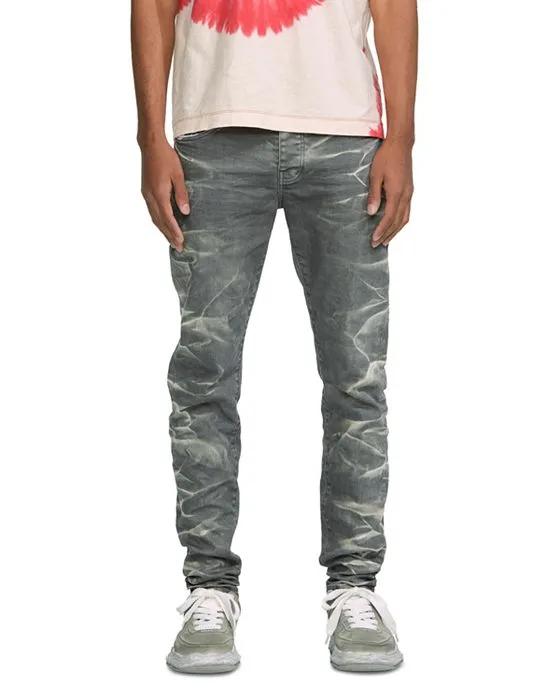Skinny Fit Jeans in Faded Side Seam