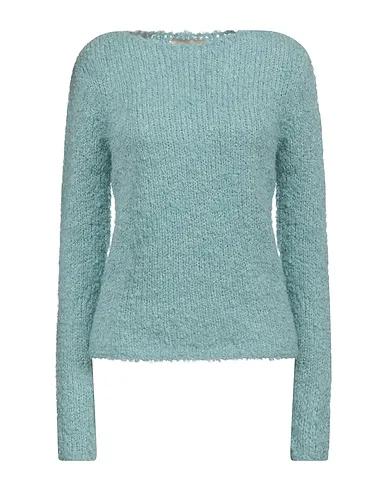 Sky blue Bouclé Sweater