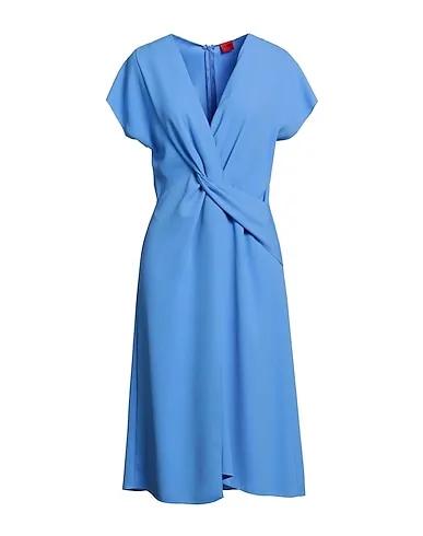 Sky blue Cady Midi dress