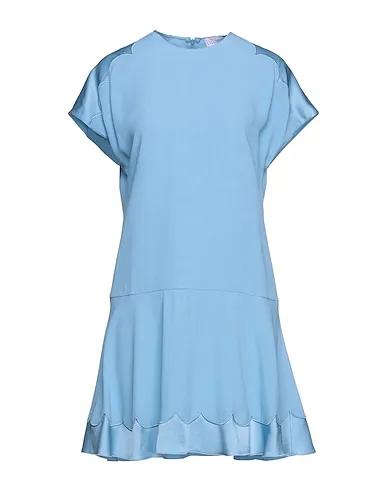 Sky blue Cady Short dress