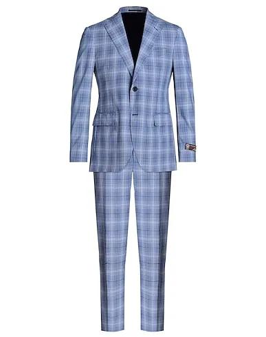 Sky blue Cool wool Suits