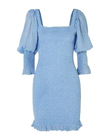 Sky blue Crêpe Elegant dress