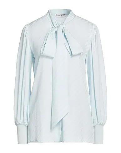 GIVENCHY | Sky blue Women‘s Shirts & Blouses With Bow
