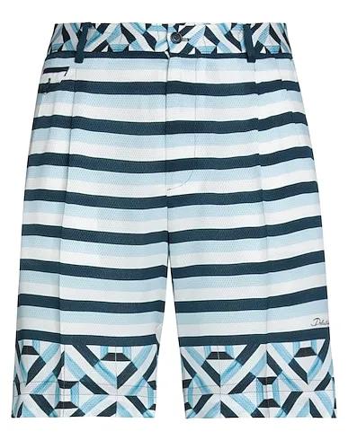 Sky blue Crêpe Shorts & Bermuda
