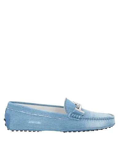 Sky blue Denim Loafers