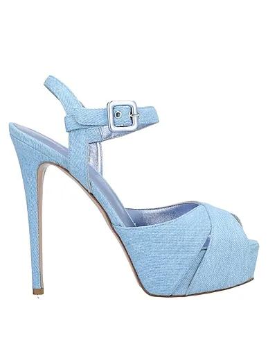 Sky blue Denim Sandals