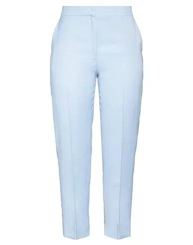 Sky blue Flannel Casual pants