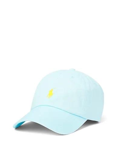 Sky blue Gabardine Hat COTTON CHINO BALL CAP