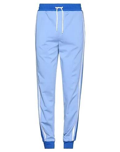 Sky blue Jersey Casual pants