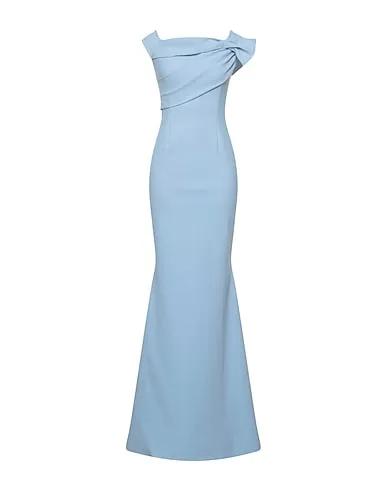 Sky blue Jersey Long dress