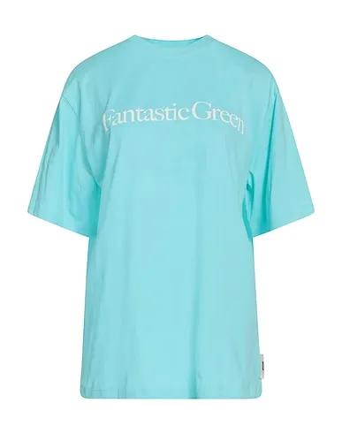 Sky blue Jersey Oversize-T-Shirt