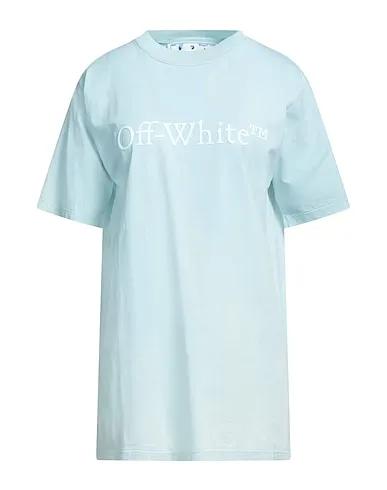 Sky blue Jersey Oversize-T-Shirt